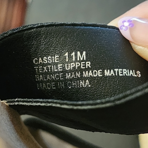 Madden Girl Black Cassie Espadrille Sandals Size 11M NWOB - Picture 8 of 9